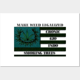 Legalized WEED Posters and Art